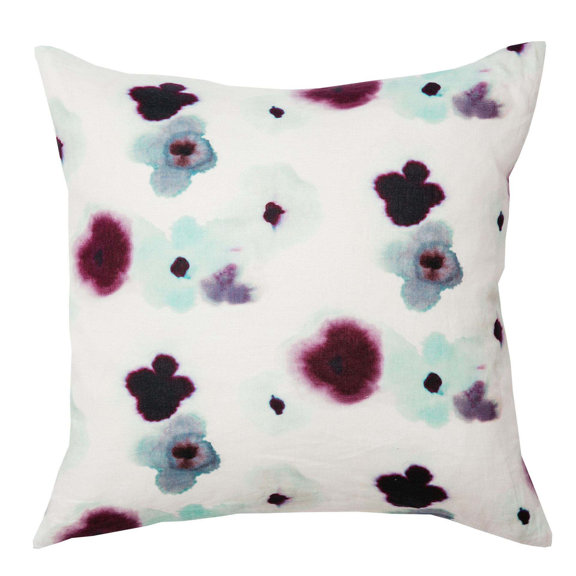 Leuvia. Melt Blossom Watercolour Cushion
