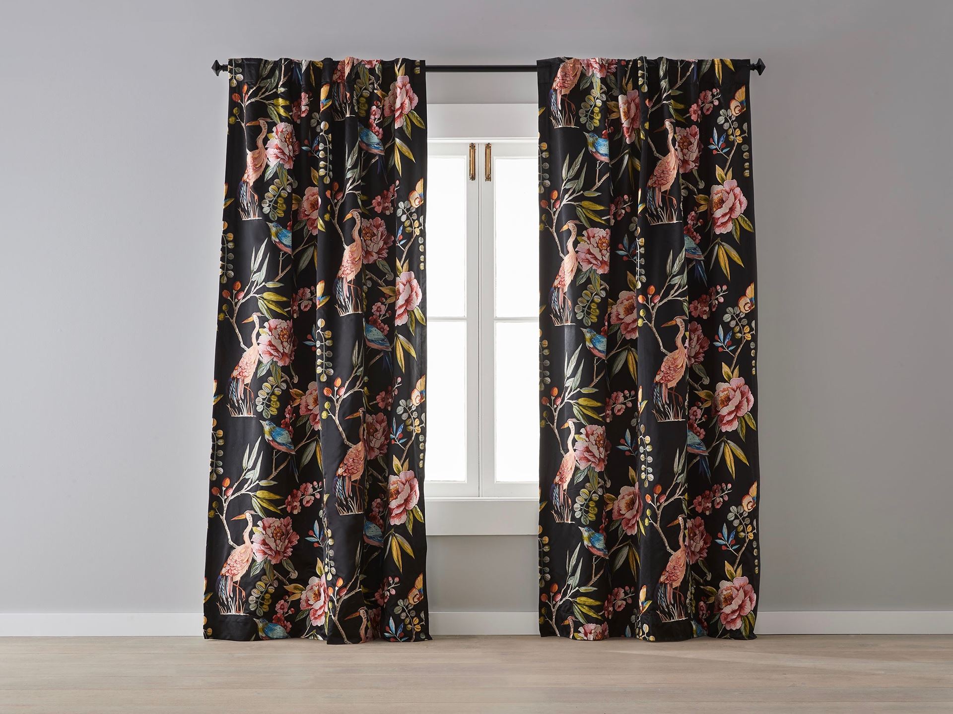 Leuvia. Elton Embroidered Blockout Curtain