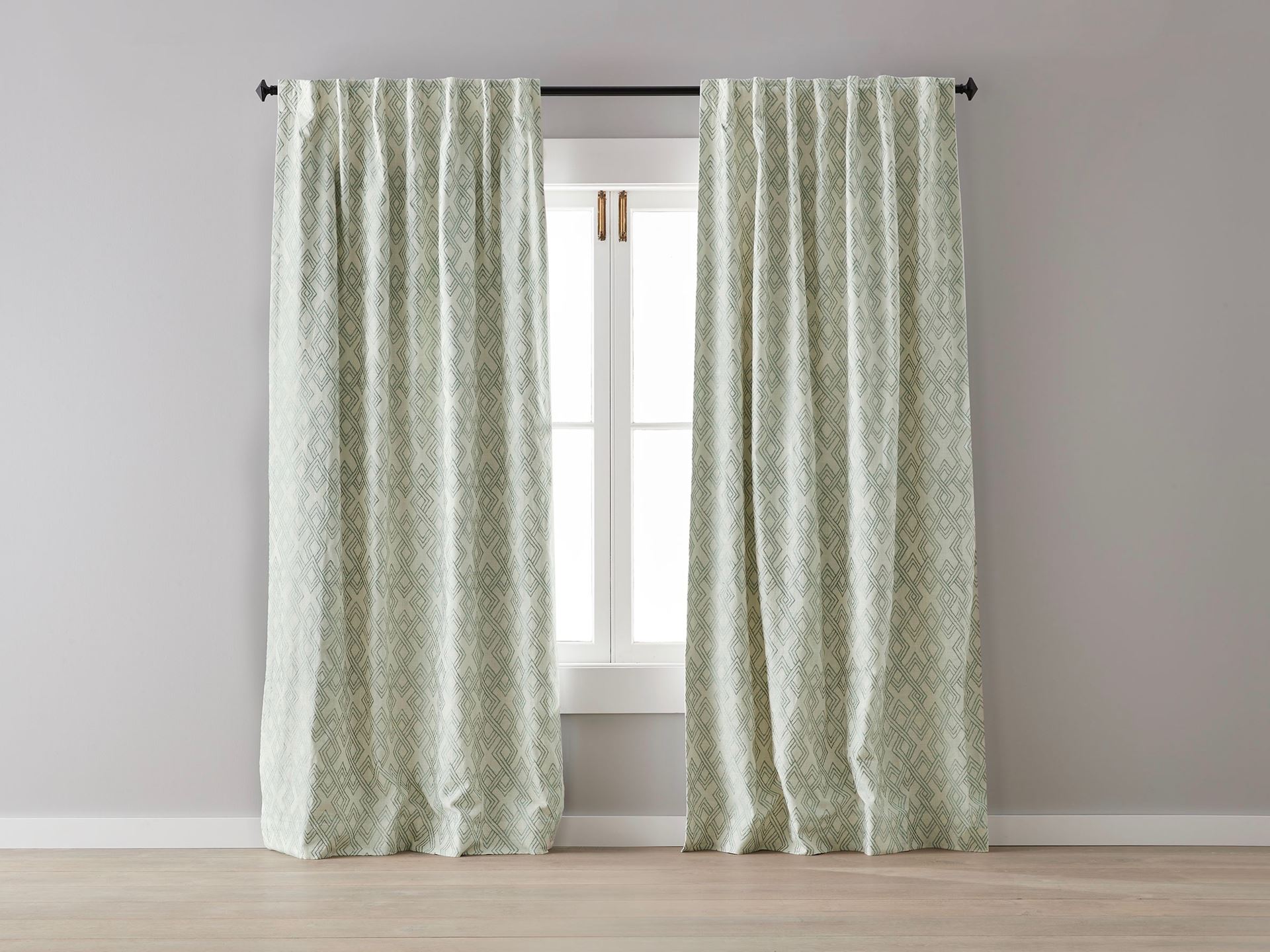 Sage Gree Curtain For Dining Room